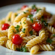 Sunshine on a Plate Easy Greek Pasta Salad