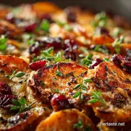 Sweet Potato Cranberry Gratin The Ultimate Gourmet Thanksgiving Side Dish