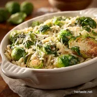 Sides for Chicken: Balsamic Sprouts & Creamy Orzo!