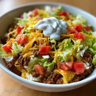 Taco Bell Taco Salad Crispy Baked Shell