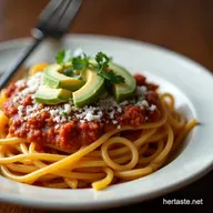 Taco Spaghetti A Fiesta in Your Pasta Bowl