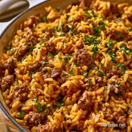 Tex Mex Ground Beef Skillet One-Pot