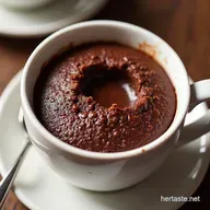 Fudgy microwave brownie mug cake in The 5Minute Emergency Chocolate Fix