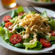 Best Copycat Olive Garden Salad Recipe with Tangy Dressing