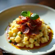 Classic Colcannon Recipe with Brown Butter Crispy Pancetta