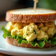 The Quintessential Creamy Egg Salad Sandwich Recipe