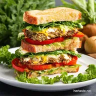 18 Vegan Sandwiches So Good Mediterranean Veggie Stack