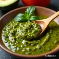The Green Gold Homemade Chimichurri Sauce for Steak