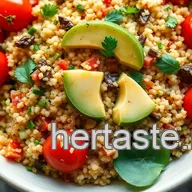 Complementary flavors in vegan cuisine: Vibrant Quinoa Salad Recipe