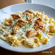 White Cheddar Chicken Pasta in 30 Minutes
