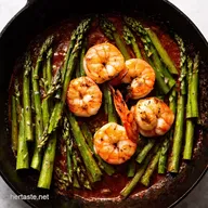 Zesty Blackened Shrimp Asparagus Skillet 20Min Dinner