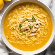 Lemon Chicken Orzo Soup Sunshine in a Bowl