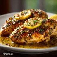 Zesty Lemon Garlic Chicken Breast Recipe with Browned Butter Pan Sauce