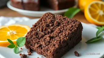 Bake Chocolate Cake with Delightful Orange Flavor