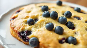 Bake Light Blueberry Ricotta Cake in 40 Min