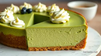 Bake Matcha Cheesecake | Decadent Delight