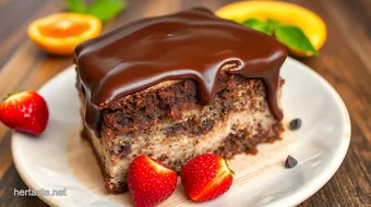 Bake Moist Killer Cake with Chocolate Ganache