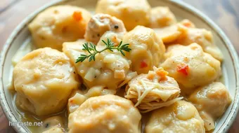 Bisquick Chicken and Dumplings Recipe: The Ultimate Comfort Food! recipe card