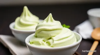 Churned Matcha Soft Ice Cream Delight