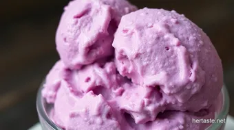 Churned Ube Ice Cream - Creamy Delight