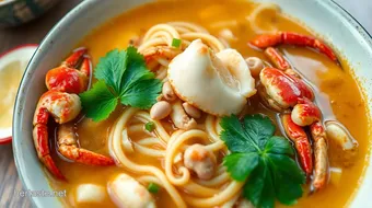 Cook Hearty Crab Noodle Soup in 30 Minutes