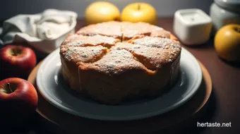 How to make my Grandmother's country apple fritter bread: A Delicious Treat! recipe card