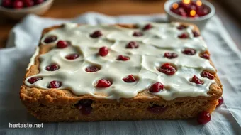 Easy Cranberry Bliss Bar Recipe: A Festive Delight with Creamy Frosting recipe card