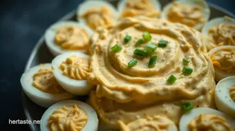 Creamy Deviled Egg Dip: A Simple and Irresistible Twist recipe card