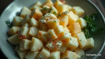 Creamy Yukon Gold Potato Salad Delight: A Family Favourite Recipe recipe card