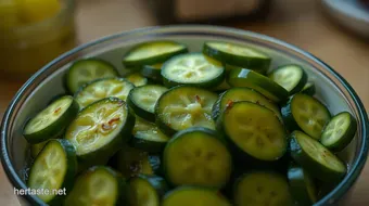 My Easy Pickle Recipe: Crisp & Zesty Homemade Refrigerator Pickles recipe card