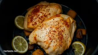 Easy & Juicy Air Fryer Chicken Breast: My Family's Go-To Recipe recipe card