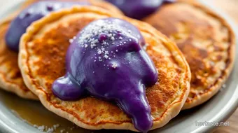 Delicious Ube Pancakes with a Twist