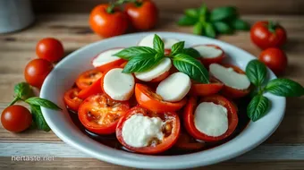 Easy & Delicious Mozzarella Caprese: A Fresh Italian Classic recipe card