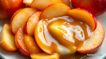 Dip Juicy Apples in Sweet Caramel Bliss