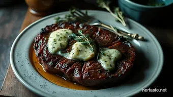 Easy & Elegant Filet Mignon with Herb Butter: A Classic Recipe recipe card
