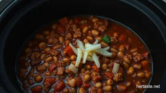 Hearty Crockpot Ground Turkey Chili: A Comfort Classic recipe card
