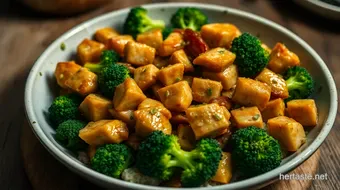 Easy Honey Soy Chicken and Broccoli Recipe: Family Favorite Stir-Fry recipe card