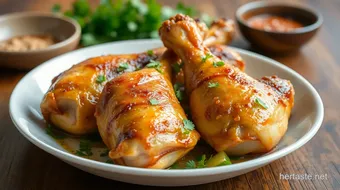 Roasted Turkey Legs with Lemongrass Flavor