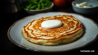Savory Cottage Cheese Pancakes: A Healthy Twist on Tradition recipe card