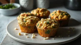 How to Bake Savory Herb & Cheese Muffins for a Felix Taste Moment recipe card