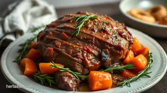 My Savory Beef Top Round Roast Oven Recipe: Juicy & Flavorful Every Time recipe card