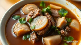 Simmered Beef Broth: Aromatic Bun Bo Hue