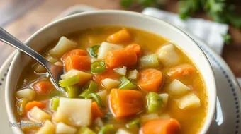 Simmered Cabbage Soup - Heartwarming & Easy