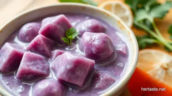 Steam Coconut Milk Purple Can Delight