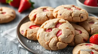 How to Make Strawberry Milk Tea Cookies: A Delicious Twist! recipe card