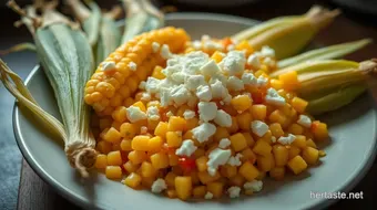 Easy & Delicious Street Corn Recipe: A Family Favorite with a Twist recipe card