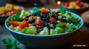 Ultimate Taco Salad Recipe: A Flavorful Fiesta in a Bowl recipe card