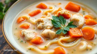 Vegan Chicken Noodle Soup for Sick Throat: 7 Best Remedies recipe card