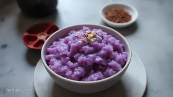 Best: Easy Xoi Ube - My Favorite Vietnamese Sticky Rice Delight! recipe card