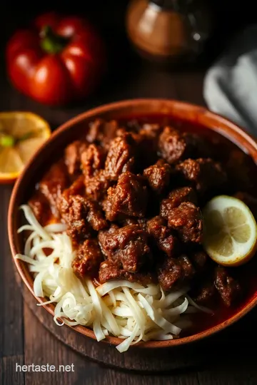Authentic Mexican Birria: A Flavorful Fiesta in a Bowl! presentation